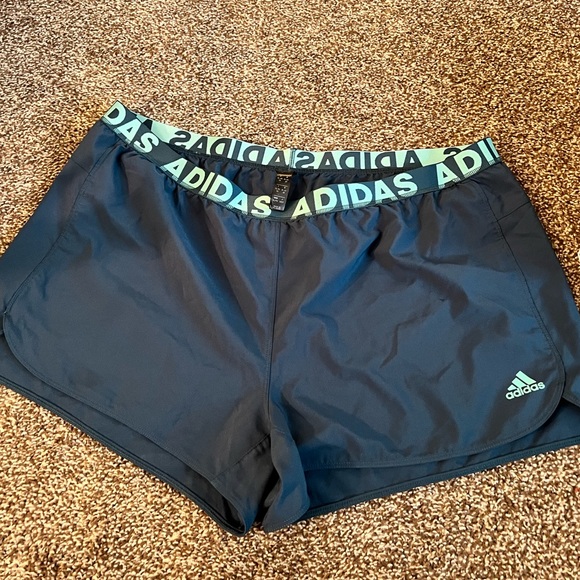 Adidas running shorts blue size XL - Picture 1 of 2